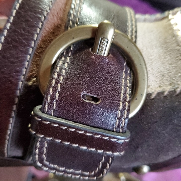 ‼️ FINAL PRICE ‼️🤠 Coach 'Sebrina' Suede Clogs 🤠 - Picture 4 of 9